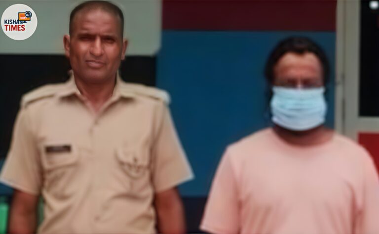 लक्सर पुलिस द्वारा गिरफ्तार आरोपी की फोटो
