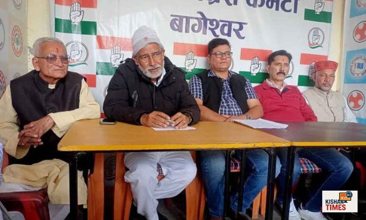 “अग्निवीर योजना के विरोध में बयान देते पूर्व सांसद प्रदीप टम्टा।”