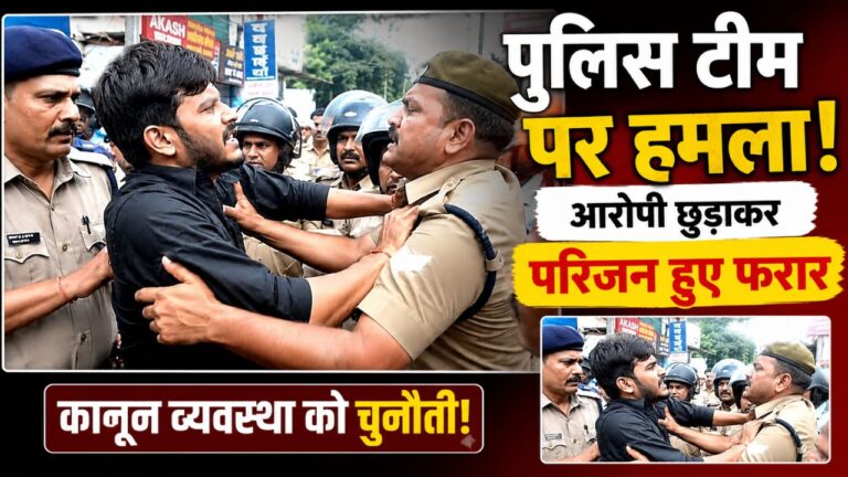 लक्सर के टांडा महतोली गांव में पुलिस कार्रवाई के दौरान हंगामे की घटना