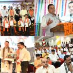 रुड़की में आयोजित प्रतिभा सम्मान समारोह में मुख्यमंत्री पुष्कर सिंह धामी ने हाईस्कूल और इंटरमीडिएट के मेधावी विद्यार्थियों को सम्मानित किया।