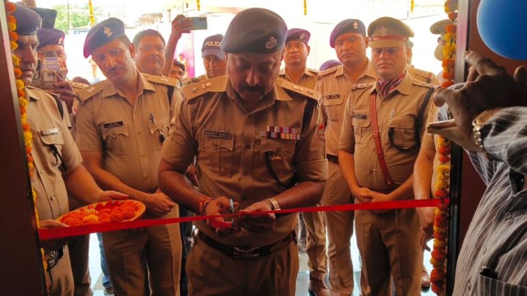 लक्सर में नई बाजार पुलिस चौकी का उद्घाटन, SSP नवनीत सिंह भुल्लर ने संभाली कमान