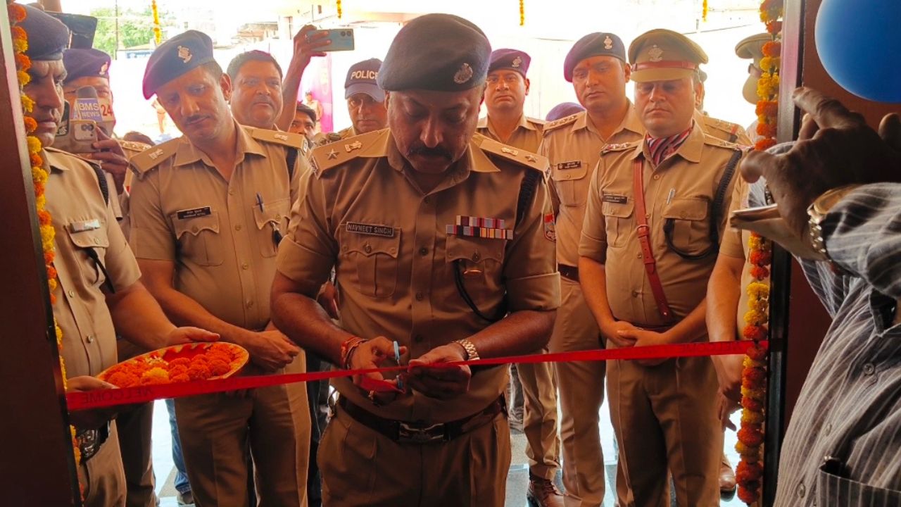 लक्सर में नई बाजार पुलिस चौकी का उद्घाटन, SSP नवनीत सिंह भुल्लर ने संभाली कमान