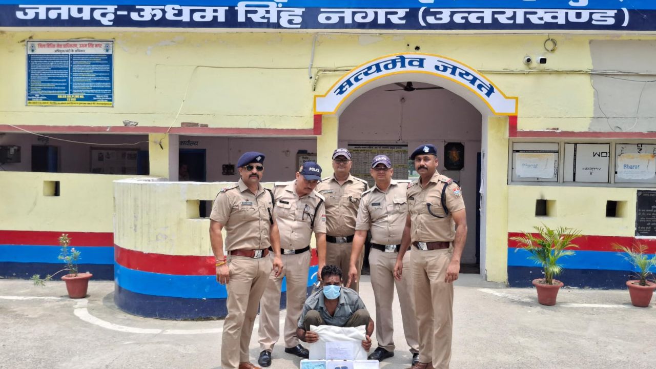 पंतनगर में लाखों की चोरी का खुलासा, शातिर चोर गिरफ्तार, माल बरामद