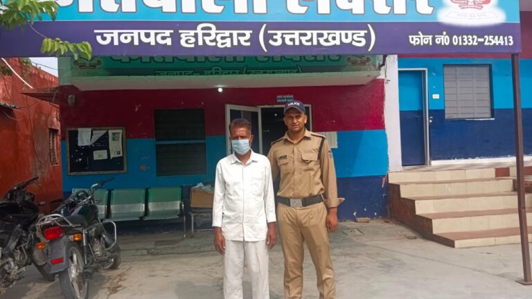 कोतवाली लक्सर पुलिस ने ऑपरेशन प्रहार के तहत वारंटी सुखबीर सिंह को किया गिरफ्तार