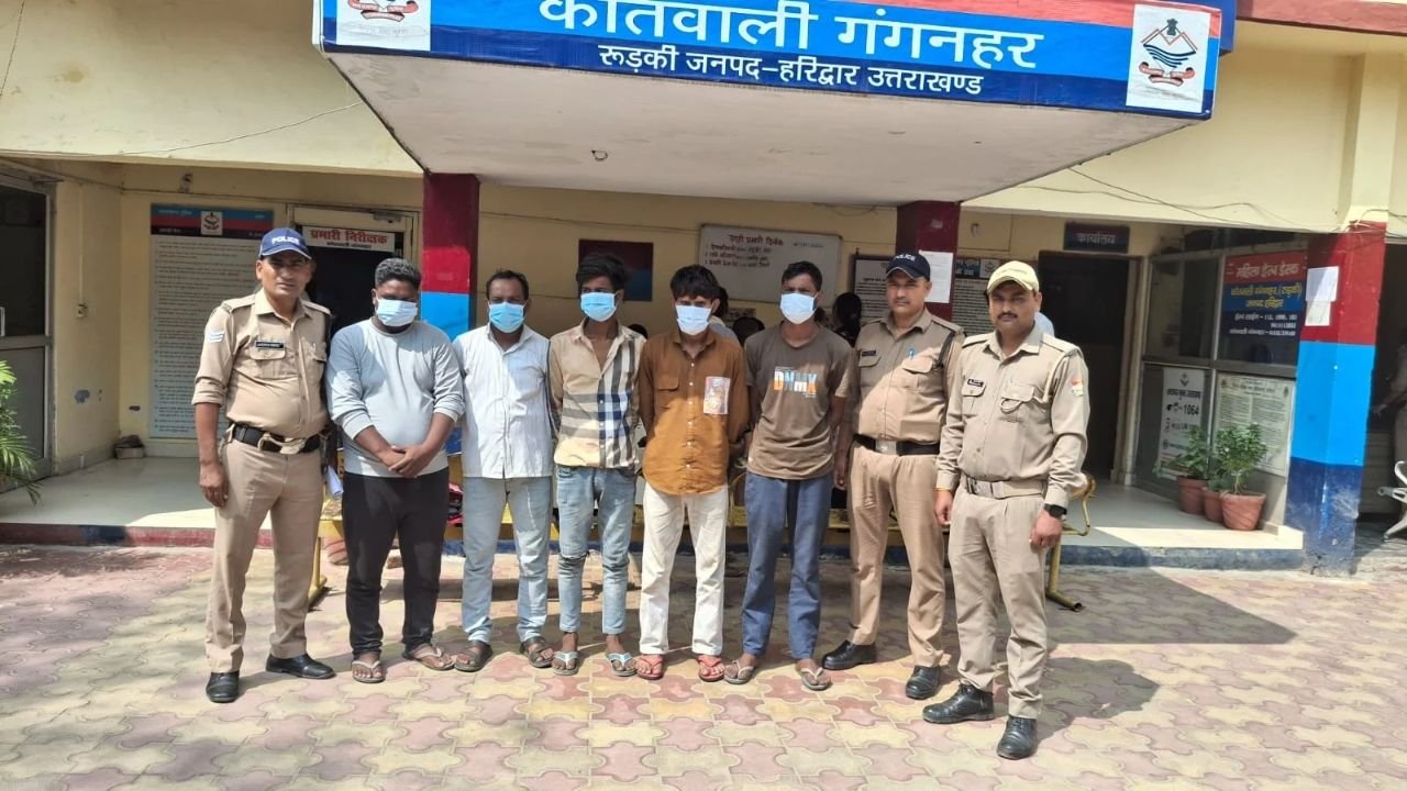 ऑपरेशन प्रहार के तहत गंगनहर पुलिस की वारंटियों के खिलाफ कार्रवाई
