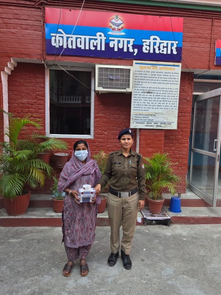 हरिद्वार कोतवाली नगर पुलिस की नशे के खिलाफ कार्रवाई
